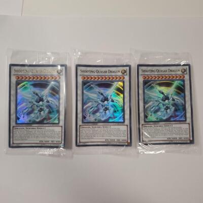 Yu-Gi-Oh! Shooting Quasar Dragon English Version 3 Sets-image