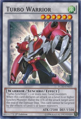 Turbo Warrior - LC5D-EN033 - Common - 1st Edition Near Mint Legendary Collection-image