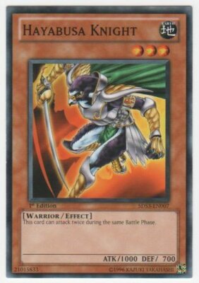 Hayabusa Knight - 5DS3-EN007 - Common - 1st Edition x3 - Lightly Played-image