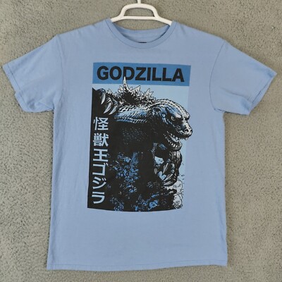 GODZILLA Shirt Medium King of Monsters  Japanese Wave Kanegawa Tee Flashlander-image