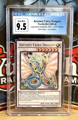 Ancient Fairy Dragon (Ultra Rare/ 1st Edition) LC5D-EN238 CGC 9.5-image