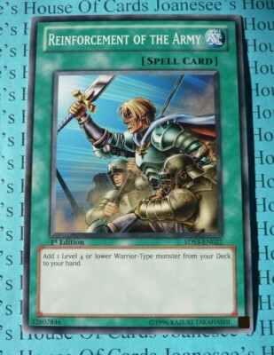 Reinforcement of the Army 5DS3-EN022 Yu-Gi-Oh Card 1st Edition New-image
