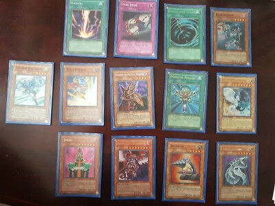 Selection of Yugioh cards (various conditions, check description)-image