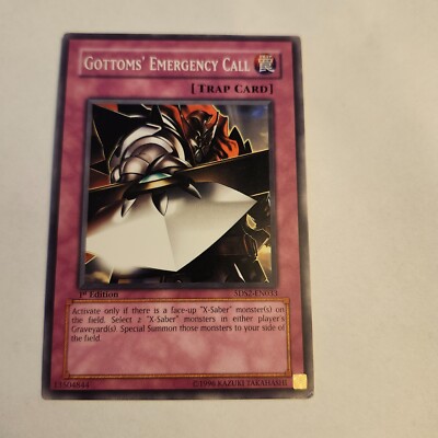 Gottoms' Emergency Call - 5DS2-EN033 - Common - 1st Edition Yu-Gi-Oh!-image