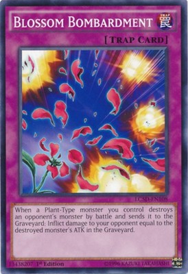 Blossom Bombardment - LC5D-EN108 - Common - 1st Edition Lightly Played Legendary-image