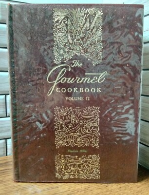 The Gourmet Cookbook Volume 2 Revised October 1965 Vintage Gourmet New York-image