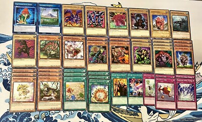 Yugioh Complete Anime Rex Raptor Dinosaur Deck -42 Cards - Mint/NM-image