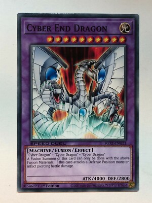 Yu-Gi-Oh! Speed Duel GX: Duel Academy Cyber End Dragon SGX1-ENG21 NM/M-image