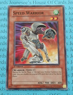 Speed Warrior 5DS2-EN015 Yu-Gi-Oh Card 1st Edition New-image