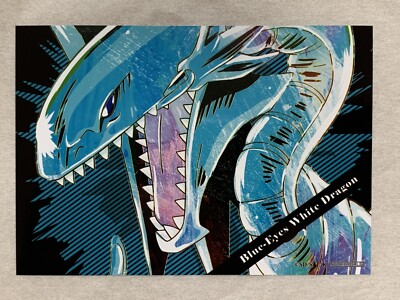 Blue-Eyes White Dragon  Yu-Gi-Oh Yugioh POSTCARD From Japan F/S-image