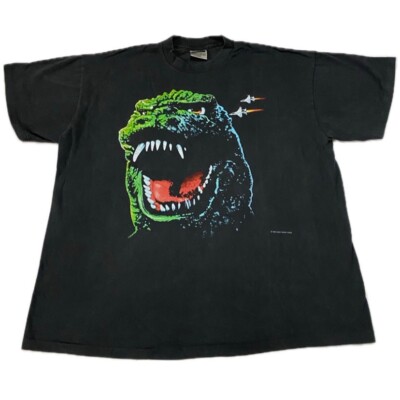 Vintage 1997 GODZILLA Size XL Original 90s Movie Single Stitch T-shirt REPRINT-image