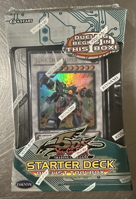 Yu-Gi-Oh 5Ds 2010 Starter Deck Duelist Toolbox English 1st Edition Sealed-image