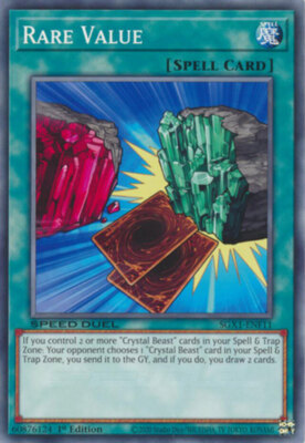 Rare Value - SGX1-ENF11 - Common - 1st Edition NM YuGiOh!  Speed Duel GX: Duel A-image