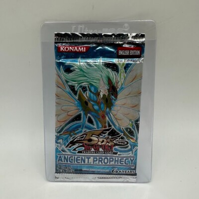 Yugioh Ancient Prophecy 5D's 1st Edition Factory Sealed Booster Pack-image