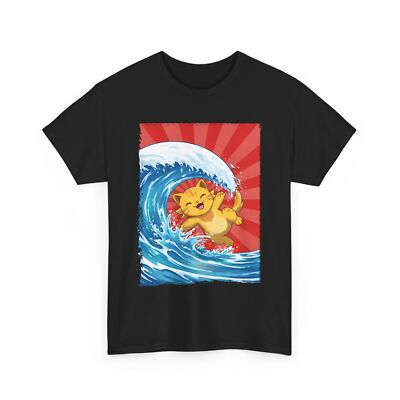Catzilla Cat Monster T-Shirt – Epic Godzilla Cat Mashup Graphic Tee-image