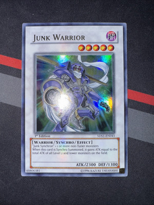 Junk Warrior (UR) 5DS1-EN041 5d's 2008 Starter Deck 1st Edition-image