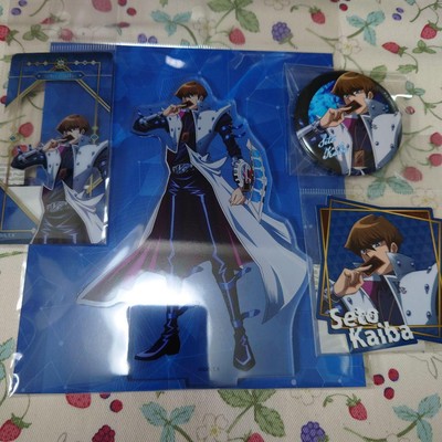 Yu-Gi-Oh! Kaiba-Kun Acsta Can Badge Sticker Card Set Of 4-image