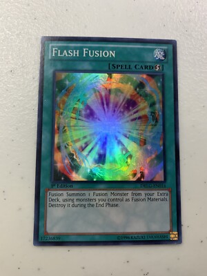 Yugioh! Flash Fusion (GX) - DRLG-EN016 - Super Rare - 1st Edition Near Mint, Eng-image