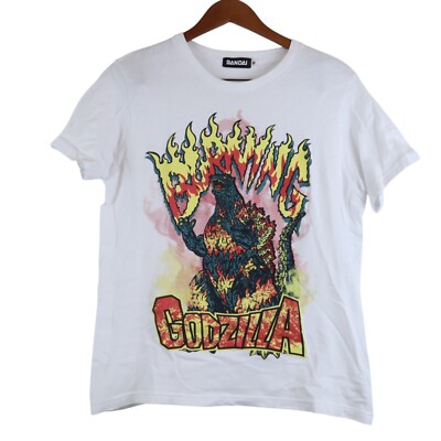Bandai Namco Studio 696 Burning Godzilla Limited Edition Shirt Men's Medium RARE-image