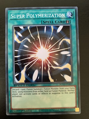 YuGiOh!  Super Polymerization x3 Speed Duel GX: Duelists of Shadows SGX3-ENA17-image