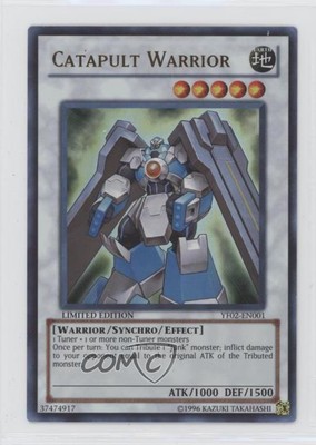 2012 Yu-Gi-Oh! 5D's Vol 2 Promo Card Catapult Warrior #YF02-EN001 13a1-image
