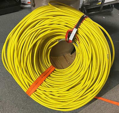 1100ft BERK-TEK Premises Distribution Optical POF Armor Fiber Cable 6 Fiber-image