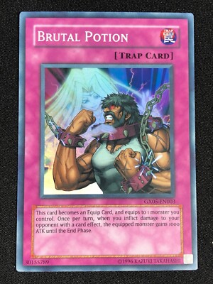 YUGIOH BRUTAL POTION GX05-EN003 SUPER (NM)-image