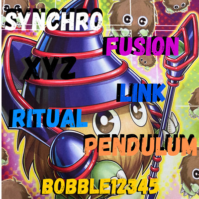Yu Gi Oh Synchro Fusion XYZ Link Ritual Pendulum Cards-image