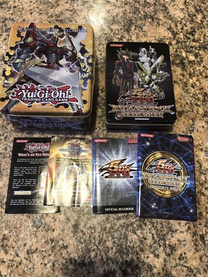 Yu-Gi-Oh! Shonen Jump & 5d’s Duel List Pack Collection Collectors Tins w/ Books-image