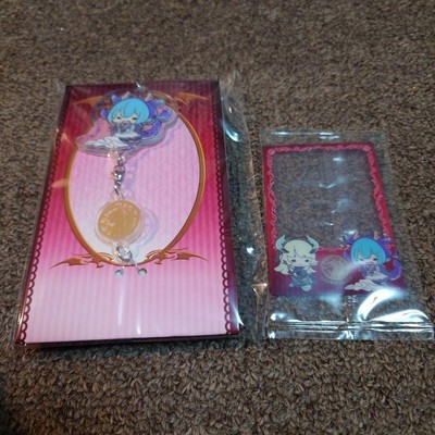 Yu-Gi-Oh! Dragon Maid Supply Acrylic Keychain Clear Card  Japan-image
