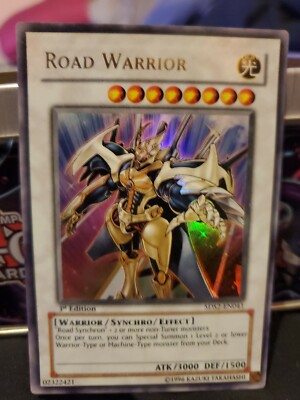 YuGiOh Road Warrior - 5DS2-EN041 - 1st Edition card lot-image