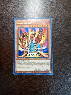 Yu-Gi-Oh! Lava Golem Ultra Parallel 1st Edition Near Mint HAC1-EN008-image