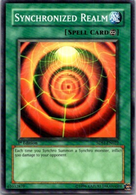 Yugioh Yu-Gi-Oh Synchronized Realm 5DS1-EN022 1st Edition Starter Deck: 5D's-image