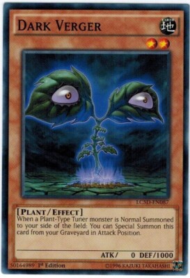 3 x Dark Verger - LC5D-EN087 - Common - 1st Edition Near Mint, English-image