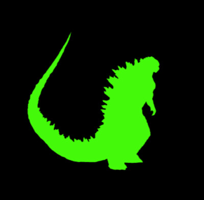 Godzilla! Vinyl Decal/Iron On Multi Colour Kaiju  Car, Truck, Window, Shirt-image