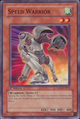 Yugioh Speed Warrior #5DS2-EN015 5D's Starter Deck 2009 1st Edition-image