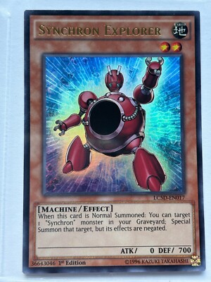 Yu-Gi-Oh Synchron Explorer LC5D-EN017 Ultra Rare 1st Edition NM-image
