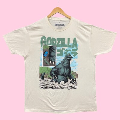 Godzilla King of Monster Manga Poster Tee XL-image