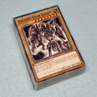 Yugioh GX Dr Vellian Crowler 60 Card Deck Ultimate Ancient Gear Golem NM-image