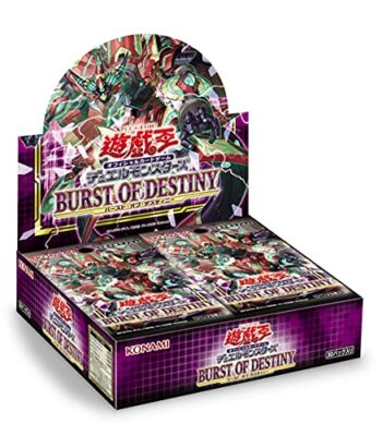 Yu-Gi-Oh Ocg Burst Of Destiny Box Cg1742 Yu-Gioh card game yugioh-image