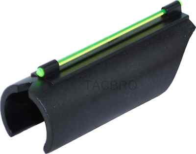 Universal Mossberg Remington 12GA / 20GA Green Shotgun Fiber Optic Front Sight-image