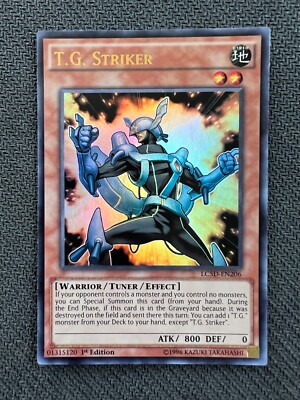 Yugioh T.G. Striker 1st Edition Ultra Rare LC5D-EN206 NM-image