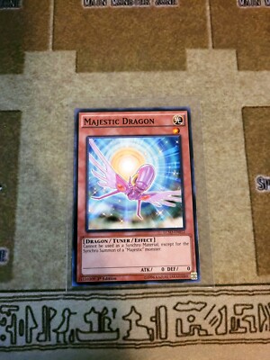 YUGIOH TCG MAJESTIC DRAGON LC5D-EN012 COMMON 1ST EDITION -image