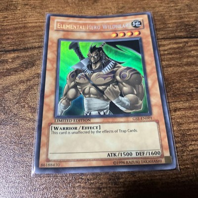 Yu-Gi-Oh! E Hero Wildman GSE-EN001 Secret Rare English Version-image