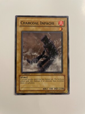 Yu-Gi-Oh! TCG Charcoal Inpachi Yu-Gi-Oh! 5D's 5DS1-EN005 1st Edition Common-image