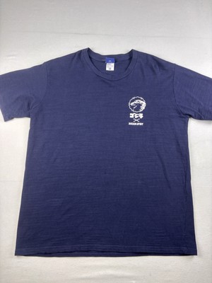 Godzilla Hikeshi Spirit T-Shirt Mens 2XL Short Sleeve Crew Neck Graphic Navy-image