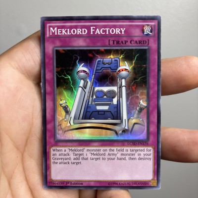Yugioh! LP Meklord Factory - LC5D-EN176 - Super Rare - 1st Edition LP-image