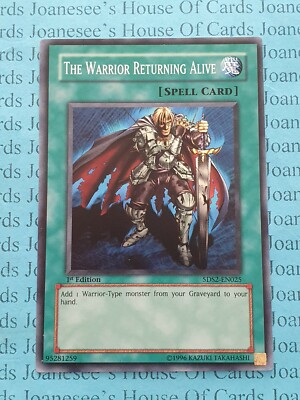 The Warrior Returning Alive 5DS2-EN025 Yu-Gi-Oh Card 1st Edition New-image