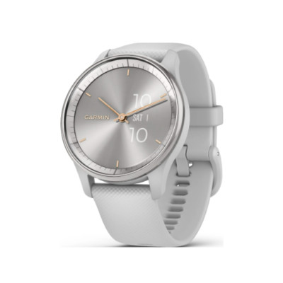 Garmin vívomove Trend Hybrid Smartwatch 40mm Fiber-Reinforced Polymer Silver-image