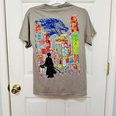 THREADLESS BY KOOKY LOVE KAIJU CITY T SHIRT JAPANESE MONSTER MOVIE GOJIRA ANIME-image